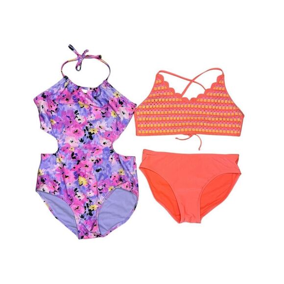 Art Class Girls XL (14) Swimsuits One Piece & Bikini Swimwear - Picture 1 of 6